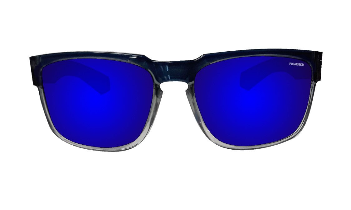 SMART - Polarized Blue Mirror Crystal - Sunglasses - Bomber Eyewear - SM114BM