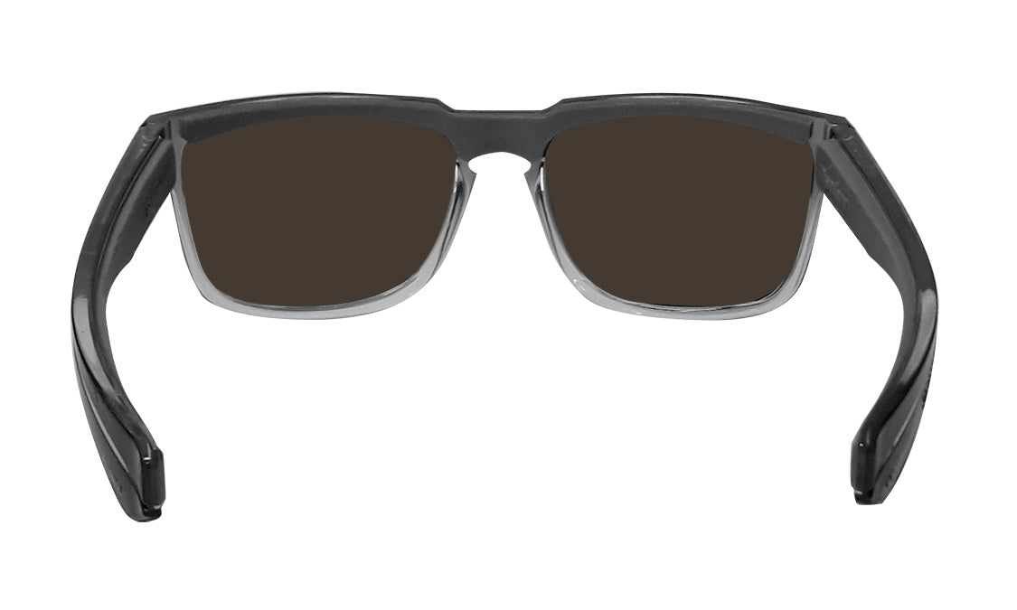 SMART - Polarized Blue Mirror Crystal - Sunglasses - Bomber Eyewear - SM114BM