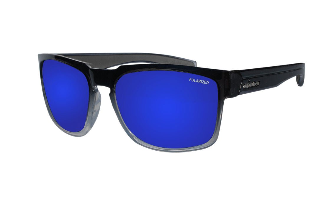 SMART - Polarized Blue Mirror Crystal - Sunglasses - Bomber Eyewear - SM114BM