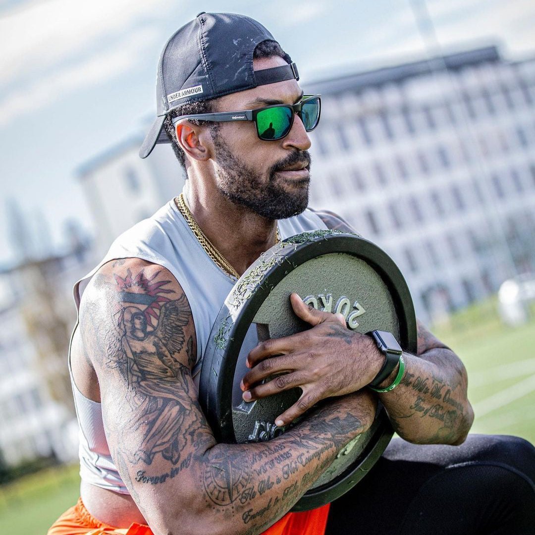 SMART - Polarized Green Mirror - Sunglasses - Bomber Eyewear - SM111GM