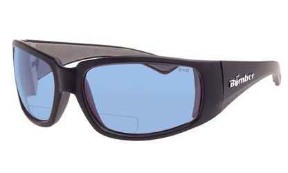 STINK Safety - Bifocals Light Blue - Safety Glasses - Bomber Eyewear - ST107BF1.5