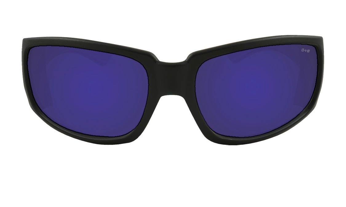 STINK Safety - Blue Mirror - Safety Glasses - Bomber Eyewear - ST103BM