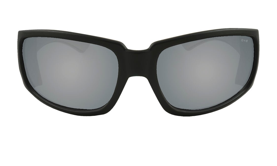 STINK Safety - Silver Mirror - Safety Glasses - Bomber Eyewear - ST103M