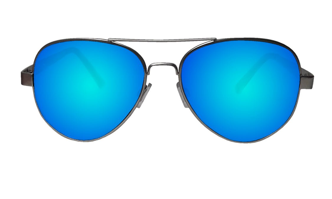 STRANGE - Polarized Ice Blue Mirror - Sunglasses - Bomber Eyewear - S111ICE