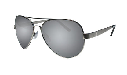 STRANGE - Polarized Silver Mirror - Sunglasses - Bomber Eyewear - S111M