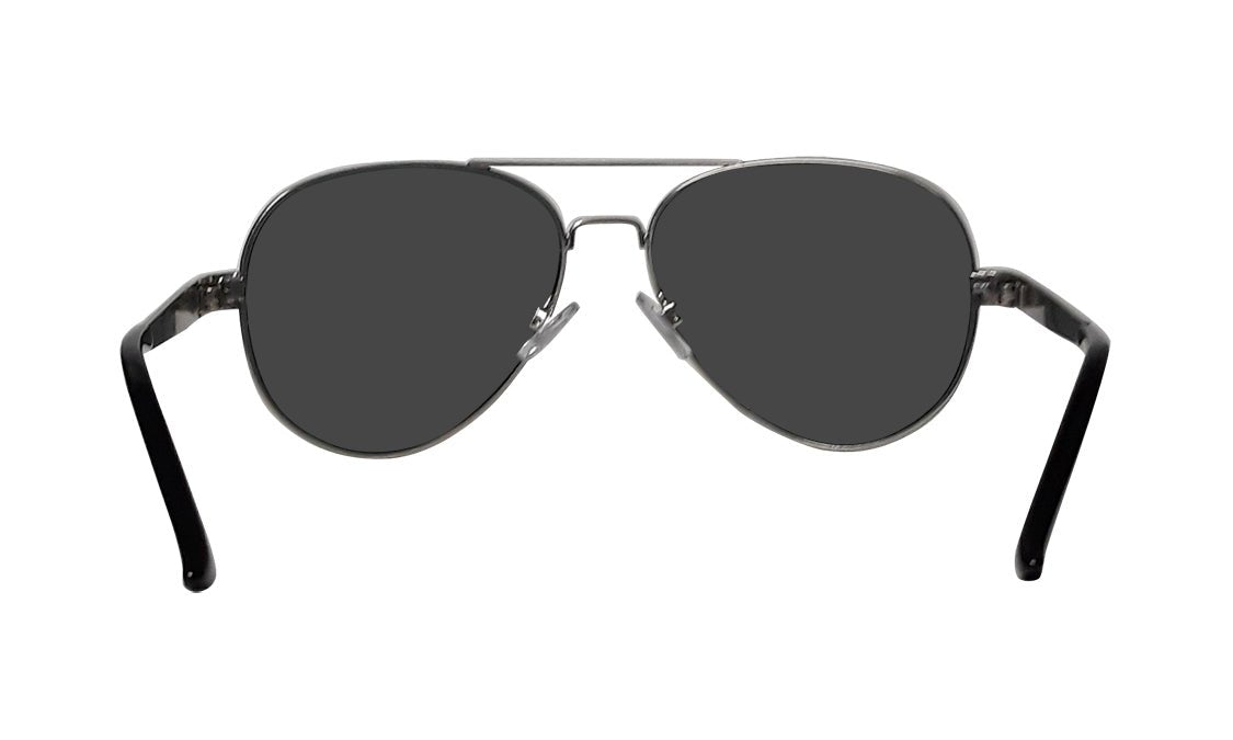 STRANGE - Polarized Smoke Silver - Sunglasses - Bomber Eyewear - S111