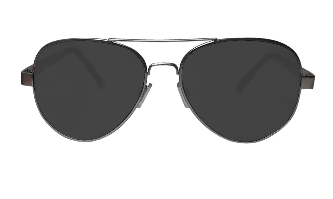STRANGE - Polarized Smoke Silver - Sunglasses - Bomber Eyewear - S111
