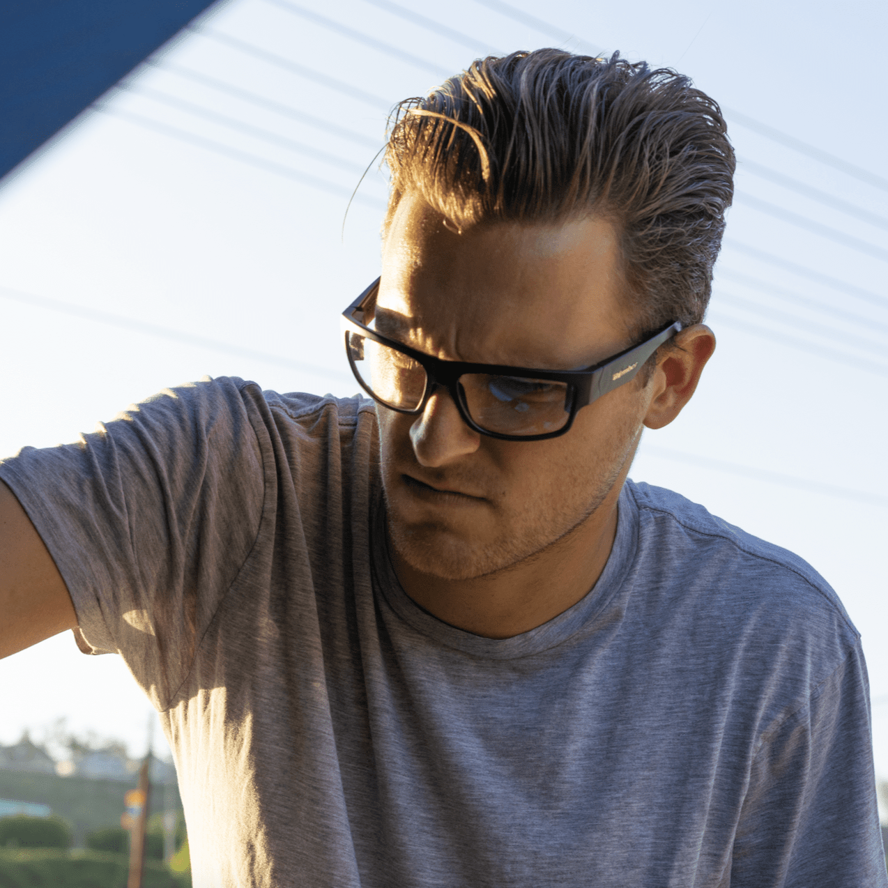 TIGER Safety - Clear - Safety Glasses - Bomber Eyewear - TR101