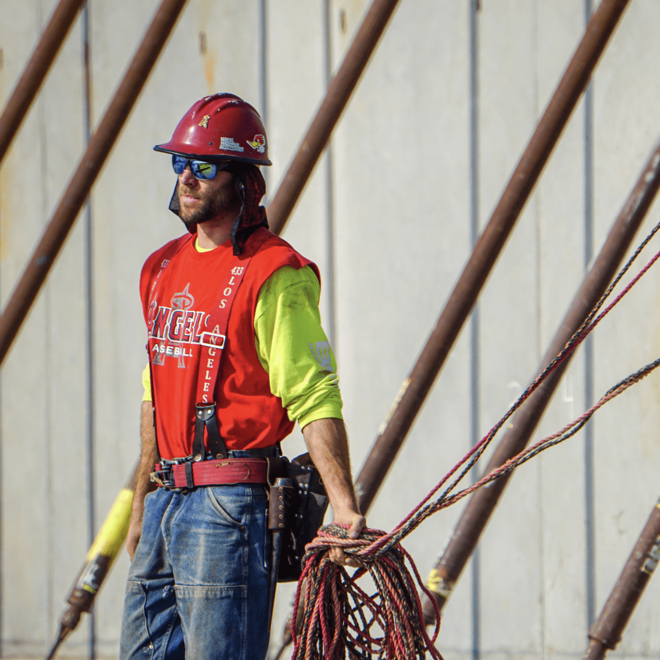 TIGER Safety - Green Mirror Crystal - Safety Glasses - Bomber Eyewear - TR104GM