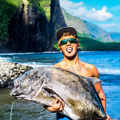 TIGER Safety - Polarized Green Mirror - Safety Glasses - Bomber Eyewear - TR111GM