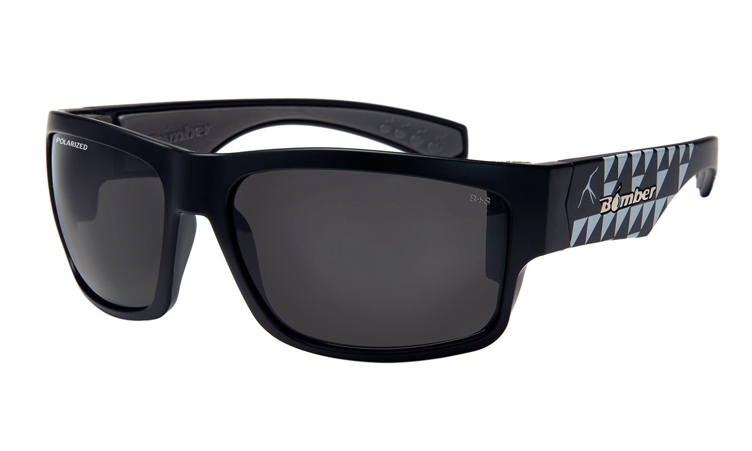 TIGER Safety - Polarized Smoke Mana Series - Safety Glasses - Bomber Eyewear - TR111M