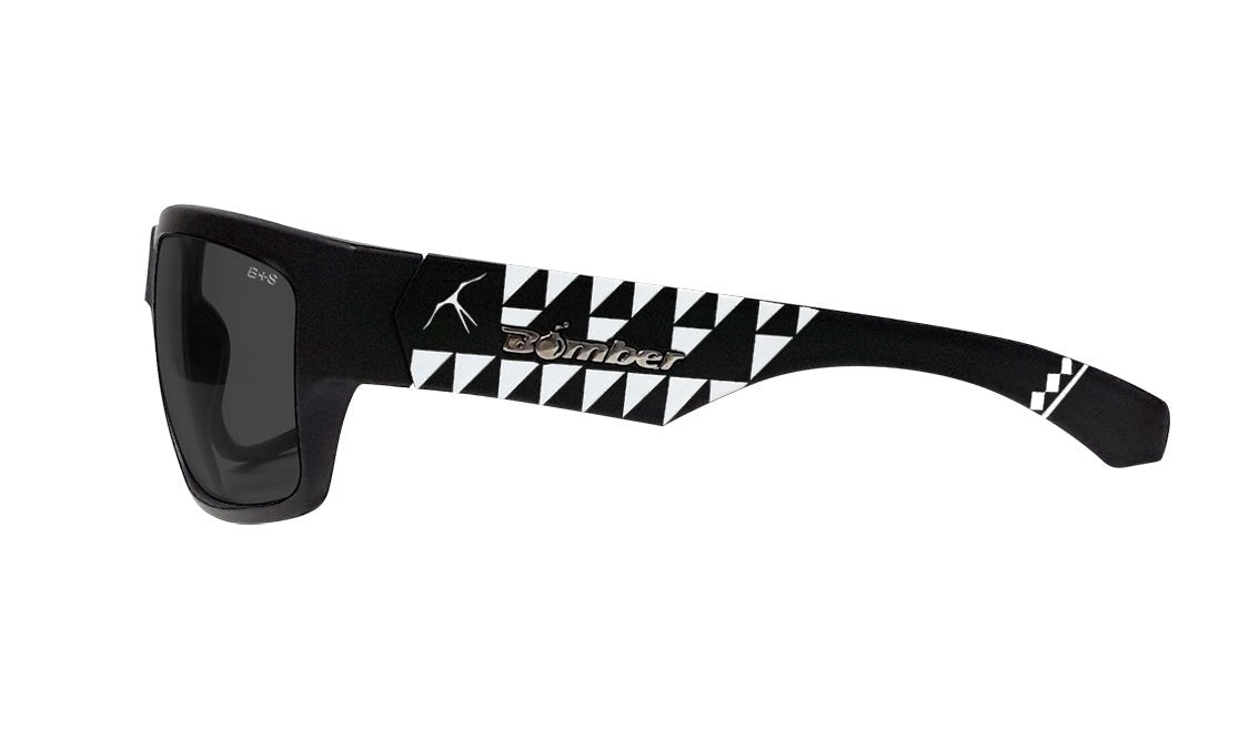 TIGER Safety - Polarized Smoke Mana Series - Safety Glasses - Bomber Eyewear - TR111M