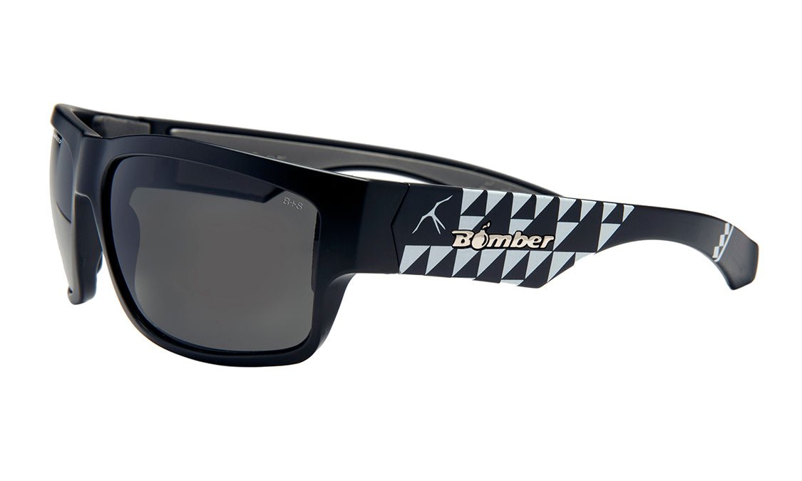 TIGER Safety - Polarized Smoke Mana Series - Safety Glasses - Bomber Eyewear - TR111M