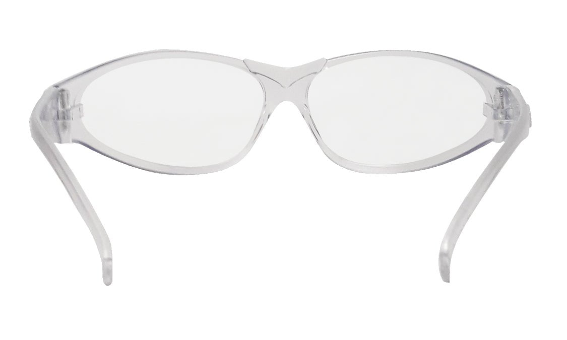 X - Bomb Safety Glasses - Clear Anti Fog - Safety Glasses - Bomber Eyewear - R101AF