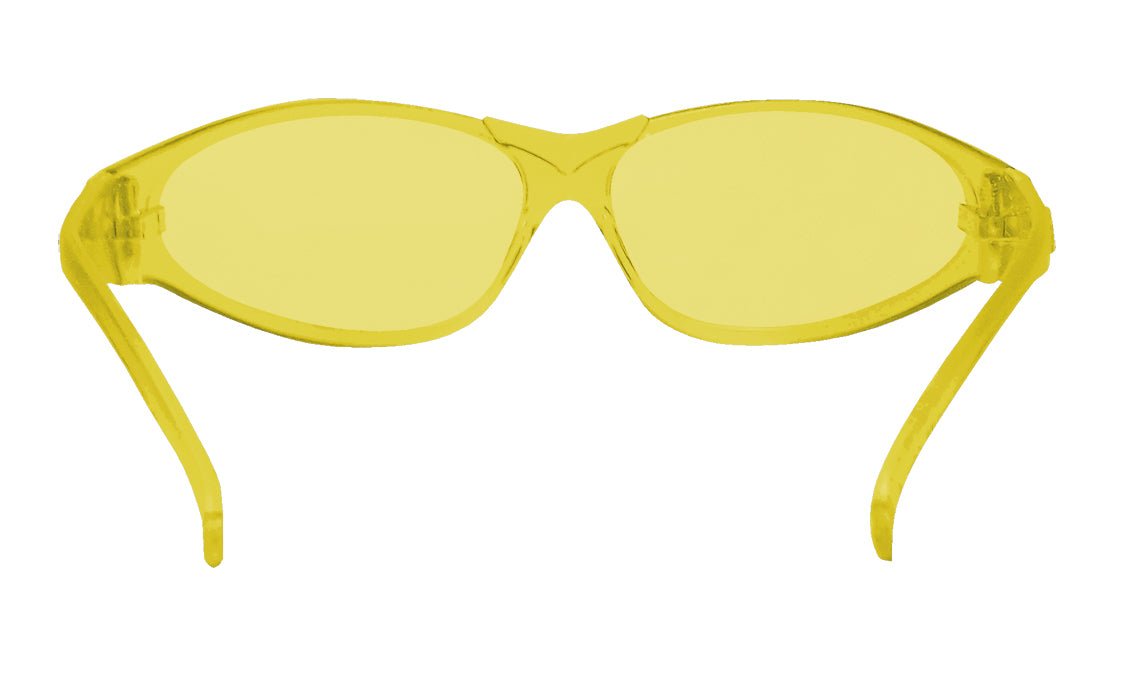 X - Bomb Safety Yellow - Safety Glasses - Bomber Eyewear - R102