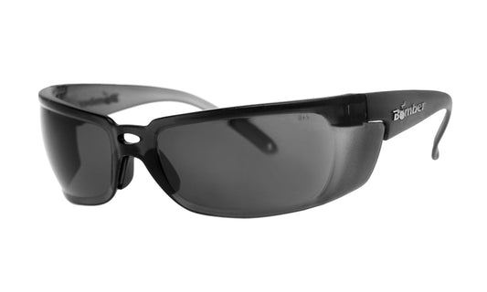 Z - Bomb Safety - Smoke - Safety Glasses - Bomber Eyewear - Z103